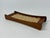 Mid-Century Modern Teak Serving Tray with Rattan Bottom from Poulsen Krogstrup, 1960s, in Very Good conditions. Designed...