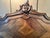 Rococo 19th C. Rococo Revival French Walnut Queen Bed – Bookmatched Veneer For Sale - Image 3 of 14
