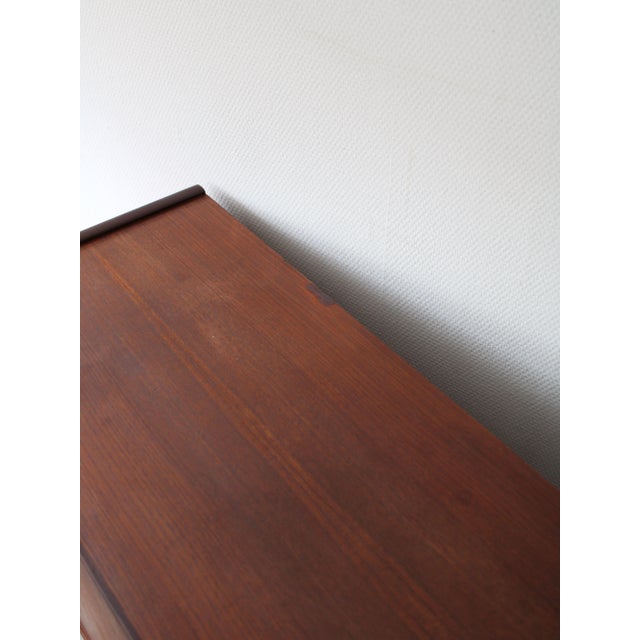 Vintage Danish Highboard in Teak, 1960s For Sale - Image 12 of 14