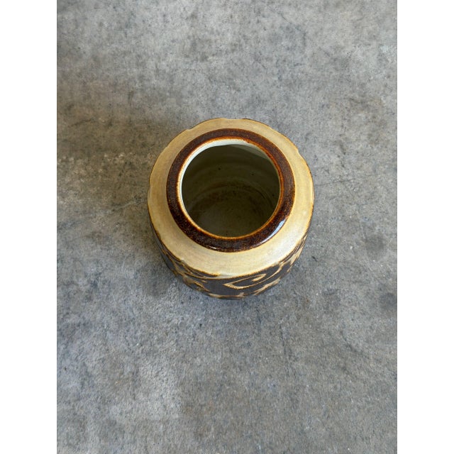 Mid-Century Modern Michael Andersen & Søn Danish Goats Ceramic Vase 1960s Mid-Century For Sale - Image 3 of 10