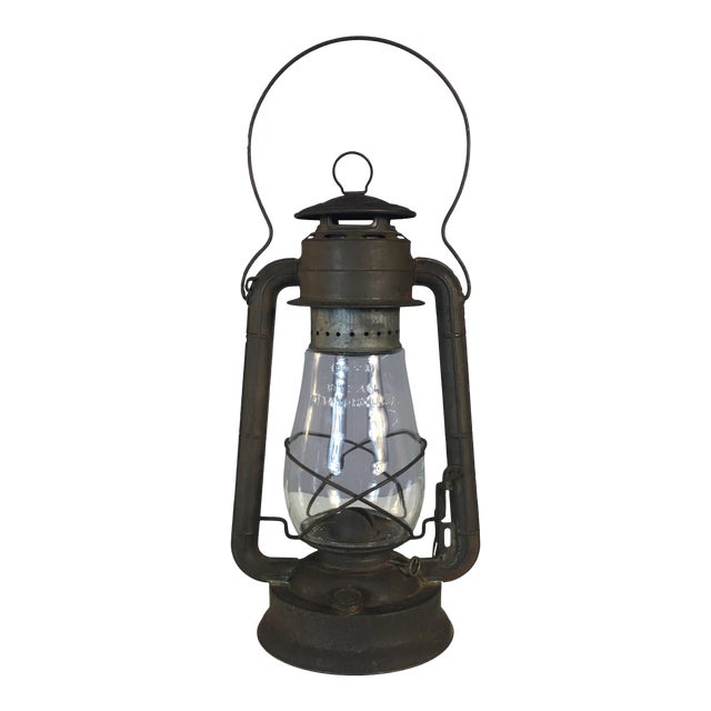 Rustic Dietz Railroad Lantern Chairish
