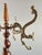 Coat Rack in Twisted Wood and Gilt Bronze, 20th Century For Sale - Image 4 of 9