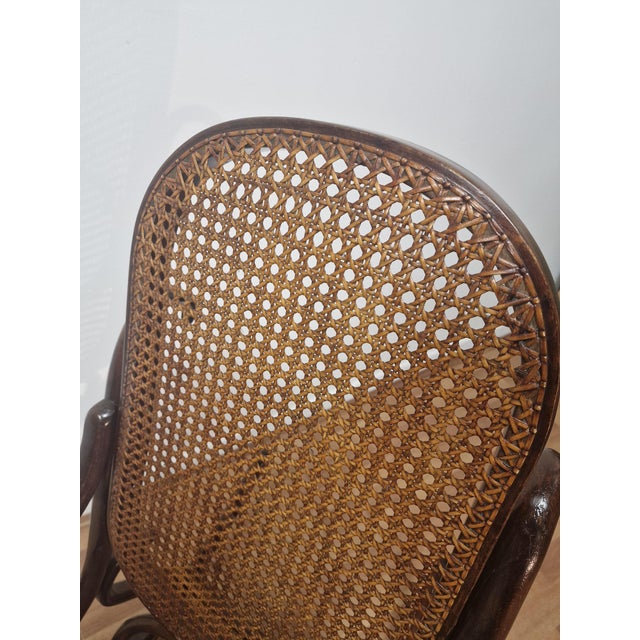 Antique Bentwood Rocking Chair, 1890s For Sale - Image 11 of 15