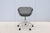 Gray Italian Modern Antonio Citterio for B&b Italia Iuta Swivel Desk Task Chair, Gray Leather For Sale - Image 8 of 18