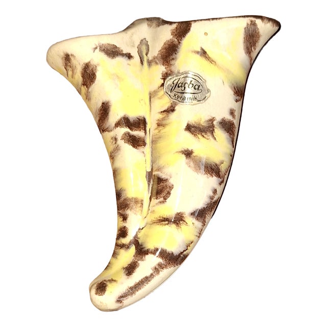 Mid-Century Ceramic Wall Vase from Jasba, 1960s For Sale