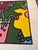 Green Rare 1991 Charles Houska Original Pop Art Painting - Early Career "Origin" Work - Acrylic/Gouache on Paper For Sale - Image 8 of 12