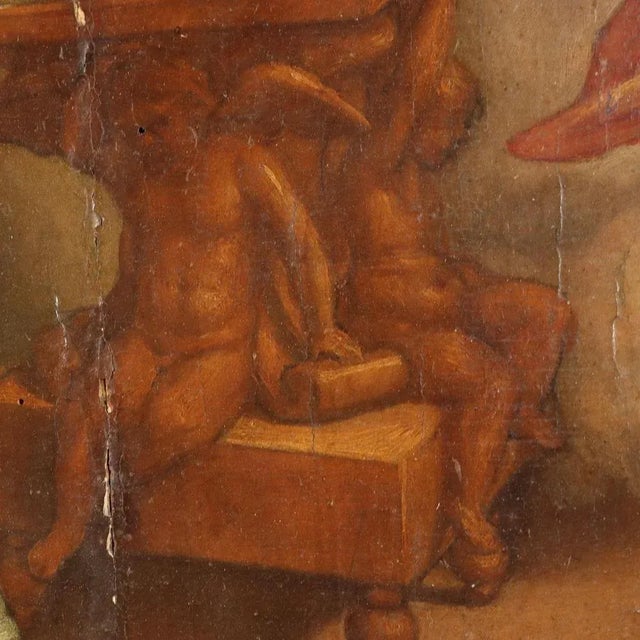 Annunciation, 19th Century, Oil Painting, Framed For Sale - Image 7 of 12