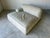 Italian Paola Navone for Baxter “Miami Soft” Modular Leather Sofa With Two Ottomans For Sale - Image 4 of 18
