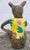 Paper Large Vintage Paper Mache Wolf For Sale - Image 7 of 9
