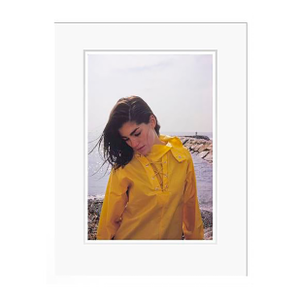 Toni Frissell 'Minnie Cushing in Yellow' Archival Pigment Print Framed in White