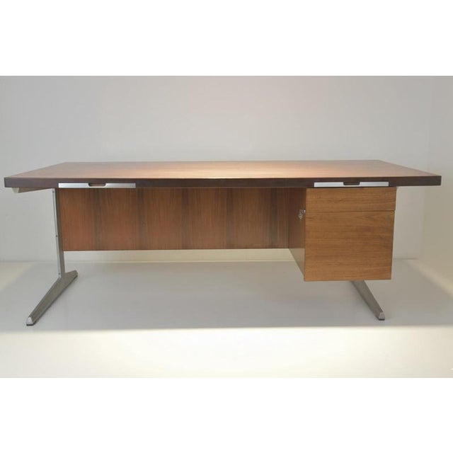 Desk in Pau Ferro Wood from Marius Byrialsen, 1968 For Sale - Image 5 of 18