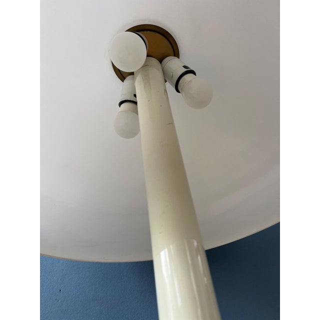 Space Age White UFO Floor Lamp from Dijkstra For Sale - Image 10 of 11