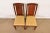 Early 21st Century Frank Lloyd Wright Sculpted Mahogany High Back Side Chairs or Dining Chairs, Pair For Sale - Image 5 of 12