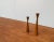 Simple candlestick made of solid wood H: 20.5 cm / 25.5 cm