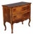 Small Antique Baroque Biedermeier Style Chest of Drawers 1900, Walnut For Sale