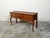 Wood English 1940s Dresser Base with Three Drawers, Cabriole Legs and Carved Apron For Sale - Image 7 of 12