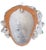 Ceramic Vintage Sicilian Ceramic Lemon & Citrus Wall Mask Sculpture For Sale - Image 7 of 11