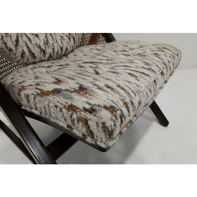 Edward Wormley for Dunbar Janus Lounge Chair For Sale - Image 10 of 11