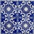 Blue Earthenware Tiles, Set of 4 For Sale - Image 8 of 8