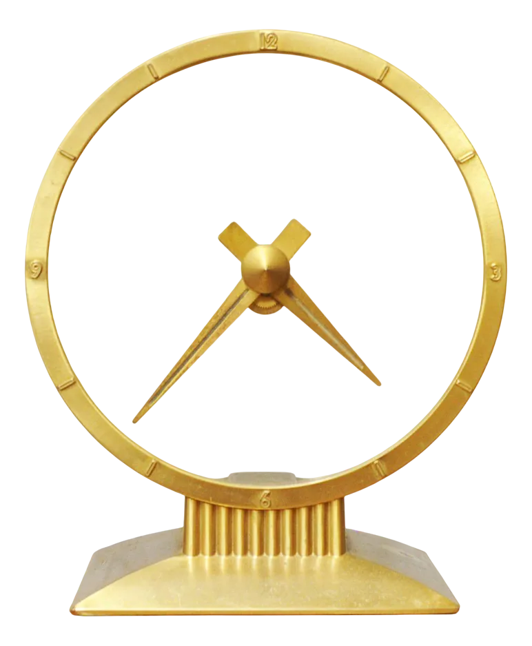 Golden Hour Mystery Clockfrom Jefferson, 1956 | Chairish