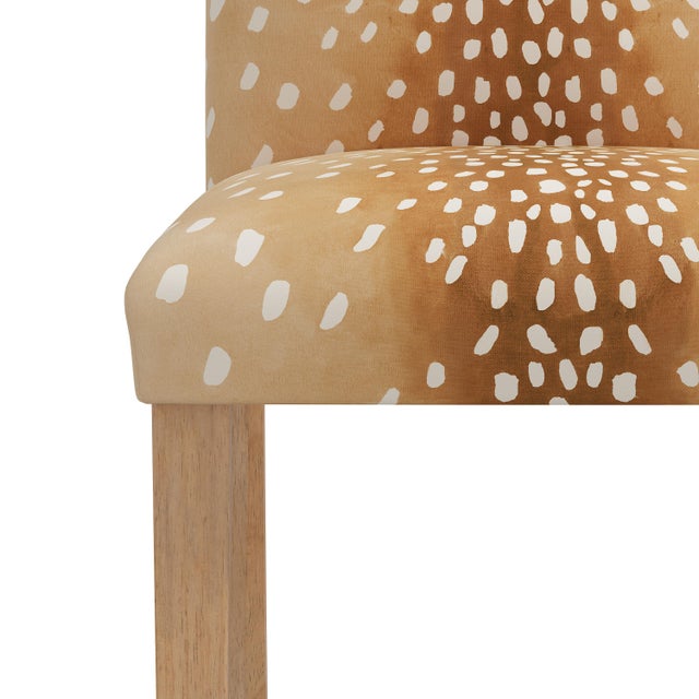 Not Yet Made - Made To Order Dining Chair in Fawn Natural For Sale - Image 5 of 8