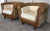 Mid 20th Century Rattan and Wood Coffee Table For Sale In Miami - Image 6 of 18