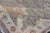 Modern Oushak Rug by Keivan Woven Arts in Brown, Cream and Soft Green 3'1 X 5'2 For Sale - Image 9 of 10