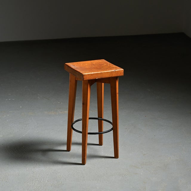 High Stool from Christian Durupt, 1960s For Sale - Image 15 of 15