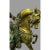Early 20th Century Vintage Barye Attributed "Arab Worrier on Horse" Bronze Sculpture Marble Base 30'' High For Sale - Image 5 of 12