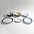 Colonna Service Set by Giovanni Garibaldi for Ginori, 1970s, Set of 6 For Sale - Image 16 of 16