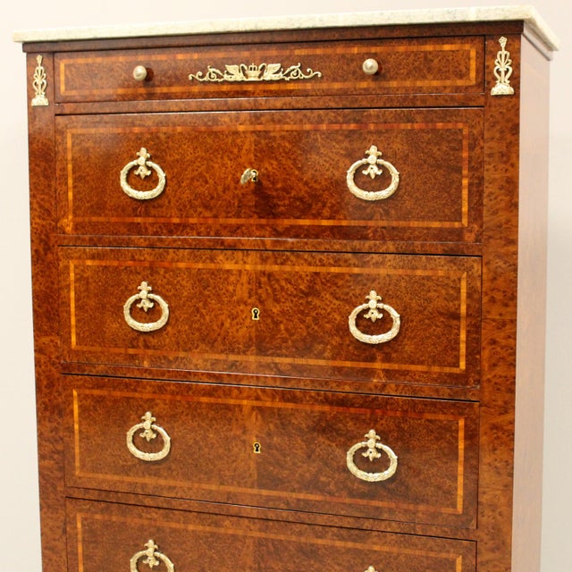 19th Century Napoleon III Weekly Chest of Drawers For Sale - Image 18 of 18