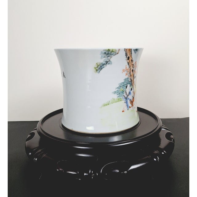 1920s Chinese Qianjiang Cai Star God Bitong For Sale - Image 5 of 9