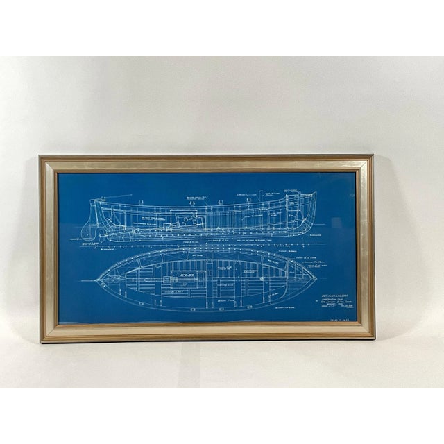 Motor Lifeboat Blueprint by George Lawley Shipyard For Sale In Boston - Image 6 of 12