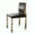 Not Yet Made - Made To Order "Pagina" Chair With Bronze and Tailor Made Leather For Sale - Image 5 of 9