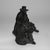Art Deco Bronze Sculpture “The Sittin’ Man” Signed Petronzio C1930 For Sale - Image 3 of 6