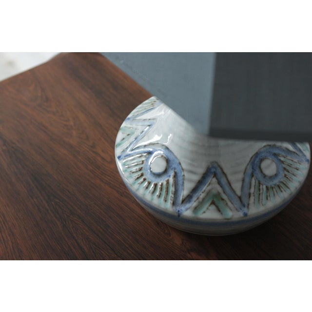 Ceramic Table Lamp from Søholm Stentøj, Denmark, 1960s For Sale - Image 5 of 7