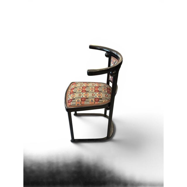 Original Bat Armchair circa 1910 (No. 1256) Wood type: Bent beechwood Color: Black stained, hand-polished Manufacturer:...