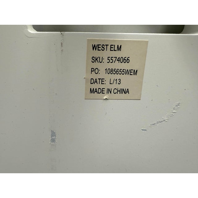 West Elm Parsons Filing Cabinet For Sale - Image 11 of 12