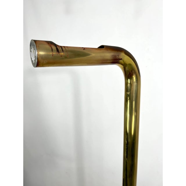 Brass Tube Floor Lamp, Italy, 1970s For Sale - Image 6 of 12