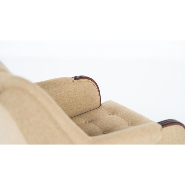 Lounge Chairs in Wood and Upholstery, 1920s, Set of 2 For Sale - Image 17 of 18