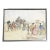 Late 19th Century Early Framed British Watercolor Stagecoach Scene Painting, Signed For Sale