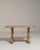 1970-1979 France Weathered Whitewash Cerused Oak Console For Sale - Image 4 of 10
