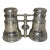 Rare Antique Silver-Plate Reed & Barton Binocular Shaped Salt and Pepper Shakers For Sale