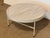 Contemporary Ferm Living Round Carrara Marble + White Metal Coffee Table/ Side Table For Sale - Image 3 of 12