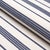 SAMPLE - Schumacher Serra Mesa Indoor/Outdoor Stripe Fabric In Navy For Sale