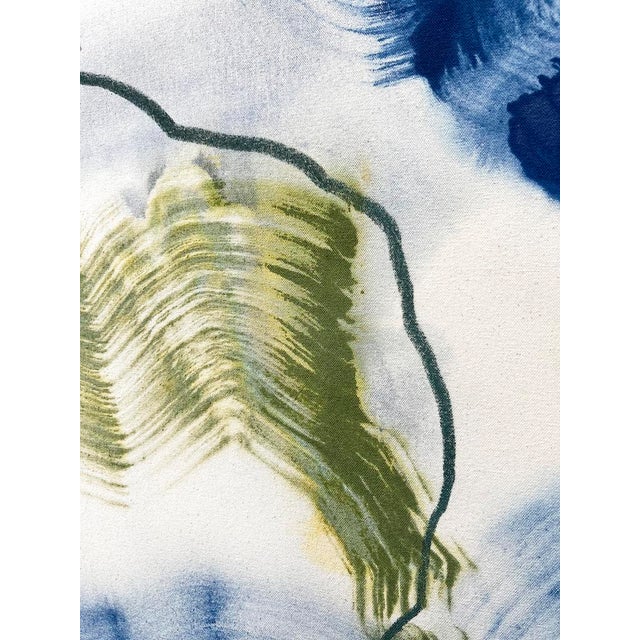 2020s "Flight Patterns No. 1" Original Abstract Mixed-Media Painting by Beth Winterburn For Sale - Image 5 of 6