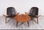Brown Shell Chairs with Table by Hans J. Wegner for Carl Hansen, 2006, Set of 2 For Sale - Image 8 of 8
