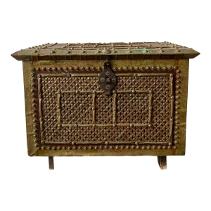 Vintage Baroque Brass Coal or Tinder Box