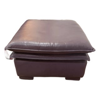 Vintage Purple Double Layer Ottoman For Sale