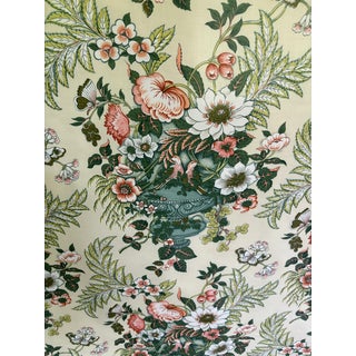 Bolt of Floral Fabric by G. P. & J. Baker Ltd Printed in London England- 3 Yards 11 Inches For Sale